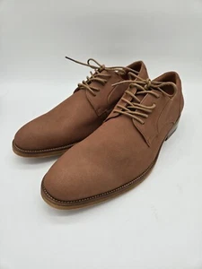 Stacy Adams Preston Lace Up Oxford Brown Mens 10 M NEW - Picture 1 of 7