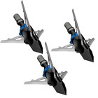 NEW G5 Outdoors Deadmeat Expandable Broadhead 100 & 125 Grain 3 Pack 1.5" Cut $$