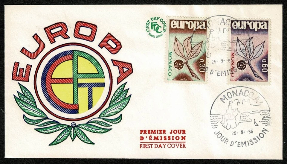 SE68 MONACO 1965 FDC Europe stamps - Image 1 of 1