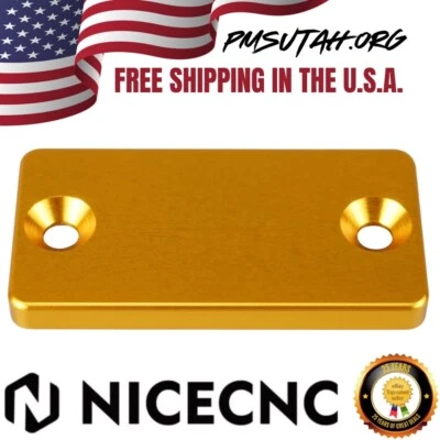 Cubierta depósito freno CNC 2012-2014 2018-2020 Kawasaki KLX250S KLX 250S tapa tapa Foto 1 de 4