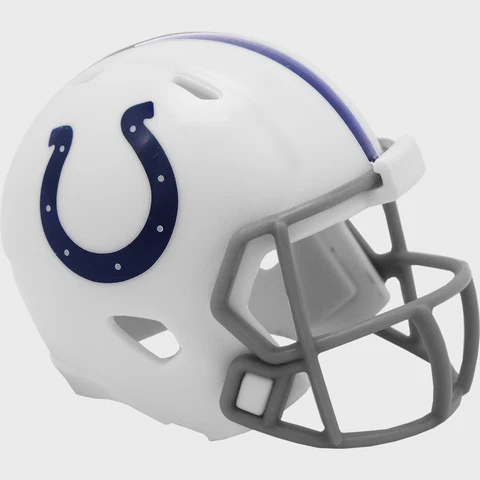 Indianapolis Colts 2020 Riddell Mini Revolution Speed Pocket Pro Football Helmet Cover
