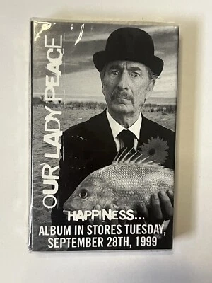 Our Lady Peace Happiness Is Not A Fish You Can Catch SEALED Cassette Sampler 90s - Image 1 of 4