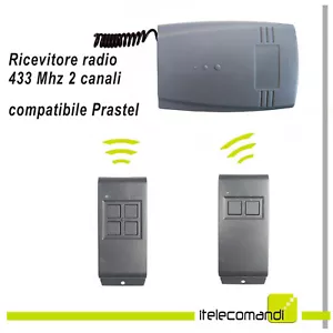 Receiver Radio Receiver 2 Canals RX402 Compatible Prastel MPSTF2E - Picture 1 of 1