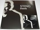 Sting - Duets LP Doppel-Vinyl-Album & signierte signierte signierte Karte The Police VERSIEGELT
