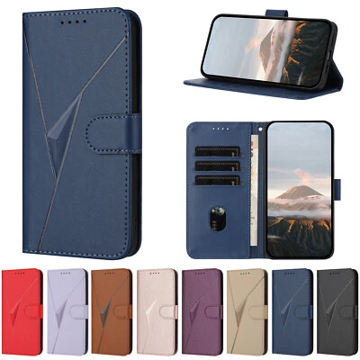 Slim Leather Phone Case Flip Cover for Google Pixel 10 8 7 6 Pro 6a 7a 8a 9a XL - Image 1 of 4
