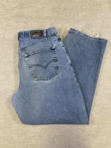 Vintage 90s Levi’s Silvertab Baggy Loose Distressed Jeans Men’s 38x31 Blue - Picture 1 of 14
