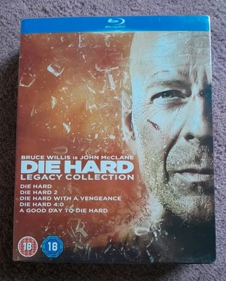 Die Hard -1-5 -  Legacy Collection - Blu-ray - New - Image 1 of 4