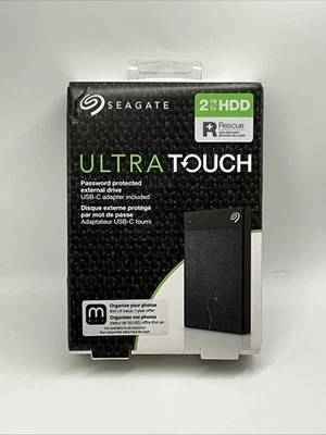 Seagate One Touch 2TB, External (STKB2000400) Hard Drive - Image 1 of 3