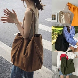 Women Shoulder Tote Canvas Large Casual Durable Handbag Bags Shopping Capacity - Picture 1 of 17