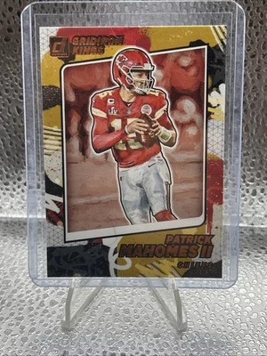 2021 Patrick Mahomes Donruss Gridiron Kings Canvas - Image 1 of 2