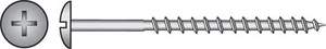 Hillman 39279 Phillips Black Phosphate Truss Head Cabinet Screw #10x2-1/2 L in. - Picture 1 of 1