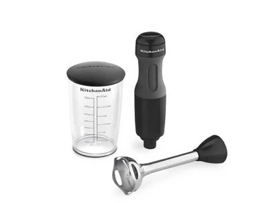 KitchenAid KHB12310B Licuadora de Mano 2 Velocidades Ónix Negra + Tarro de 3 Tazas NUEVA EN CAJA Foto 1 de 4