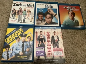 Seth Rogan Bluray Movie Pack Zack & Miri, Nachbarn, etc. + Knocked Up DVD Konvolut - Bild 1 von 6