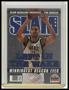 1997-98 Score Board Auto #SD7 Tim Duncan Slam Dunk - Picture 1 of 2