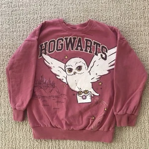 Hedwig Girls Harry Potter Hogwarts Wizarding World Sweatshirt Size 7/8 - Picture 1 of 2