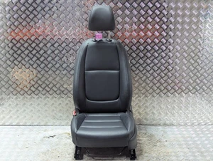 KIA STONIC FRONT SEAT LEFT PASSENGER SIDE NEARSIDE FULL BLACK LEATHER 2020 - Picture 1 of 19