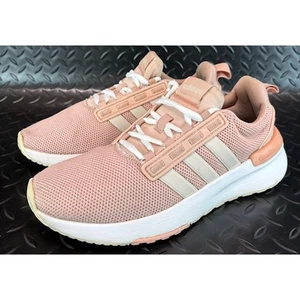 Adidas Racer Cloudfoam Super Rosa Blanco Mujer Zapatillas Talla 6.5 o Hombre 5 - Imagen 1 de 8