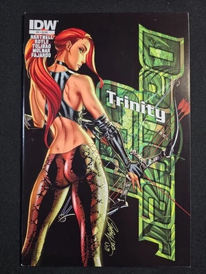 Cómics de Danger Girl Trinity 3 variante J Scott Campbell casi nuevo GGA IDW Foto 1 de 2