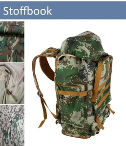 WÜSTENTARN NATODRUCK STOFF -3 FARBIG- BAUMWOLLE CAMOUFLAGE STOFFE METERWARE - Bild 1 von 6