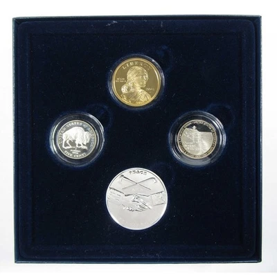 WESTWARD JOURNEY NICKEL SERIES 2005 COIN AND MEDAL SET - Image 1 of 4