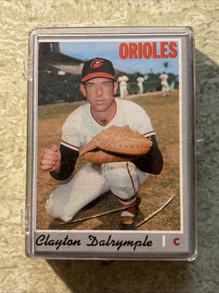 Lote de 26 tarjetas de béisbol Topps 1970 en muy buen estado+/excelente con estuche incluido Foto 1 de 3