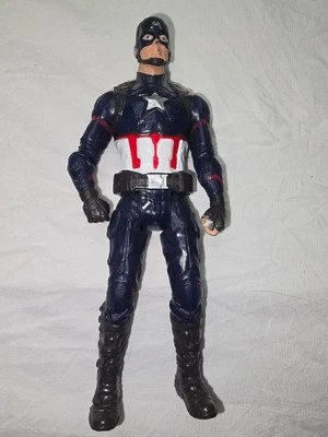 Figura de acción Marvel Avengers Capitán América 6" sin escudo Hasbro 2019 Foto 1 de 4