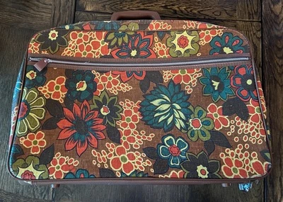 Maleta de viaje Flower Power Bantam de colección  Foto 1 de 4