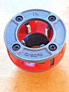 Ridgid 1-1/4" 11-R Schneideisenkopf komplett mit Matrizen enthalten" KOSTENLOSER VERSAND NEU - Bild 1 von 6