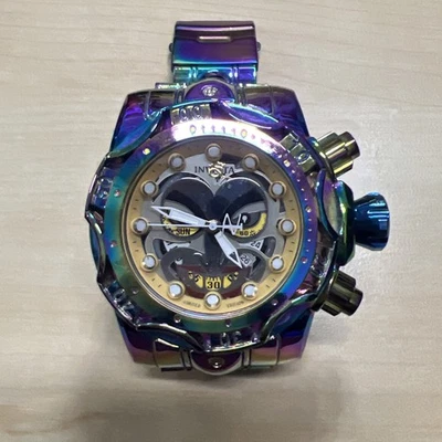 UNDEFEATED DC Comics Joker Mens 52mm Venom LE Swiss Quartz Chrono - Image 1 of 2