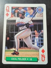 1991 Major League All-Stars Playing Card #QD Cecil Fielder  *BUY 2 GET 1 FREE*