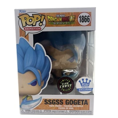 Funko Pop! Dragon Ball Super Broly SSGSS Gogeta #1866 GITD Chase Funko Shop