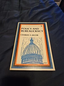 Policy and Bureaucracy (New Perspectives in Political Science) - Picture 1 of 2