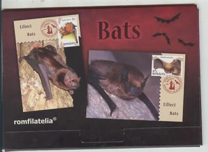 2016 , Roumanie  Animals Bats , set of 4 maxicards - Picture 1 of 4