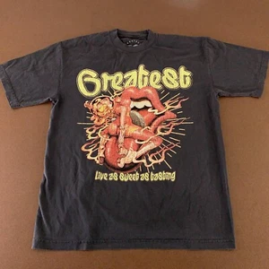 Greatest Live As Sweet As Tasting Mens GG Generation Graphic T-Shirt Black L New - Picture 1 of 7