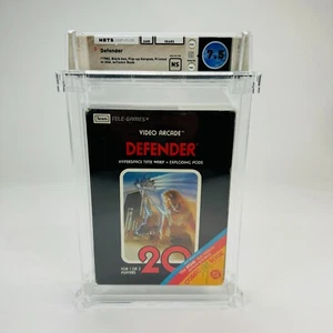 Defender - Atari 2600, 1982 SEARS Tele-Games Black Box Sealed CGC🔥WATA 7.5 NS - Picture 1 of 6