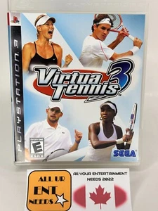 Virtua Tennis 3 (Sony PlayStation 3, 2007 PS3) LK- CIB- Complete - Picture 1 of 3