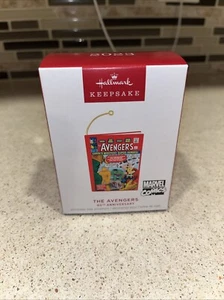 NEW Hallmark 'The Avengers-60th Anniversary' Marvel Comics 2023 Ornament - Picture 1 of 3