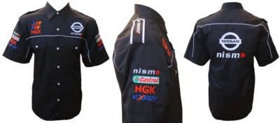 Camisa de fanática Nissan Nismo Motorsport Racing S-M-L-XL-XXL-XL-4XL-5XL-6XL o 7XL Foto 1 de 3
