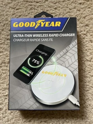 GoodYear Ultra - Thin Wireless Rapid Charger Qi Enabled GYM-0174 (NEW) - Image 1 of 4