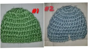 Gorro de ganchillo de punto grueso de invierno para niños talla única - Imagen 1 de 5