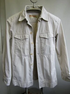 Prada Herren Sakko, Hemd, Vintage, Baumwolle, Creme, Gr. M - Bild 1 von 8