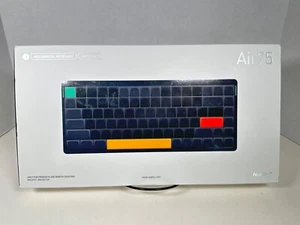 NuPhy Air75 Wireless Mechanical Keyboard Space Grey Red 2.0 Switch-- NIB - Picture 1 of 6