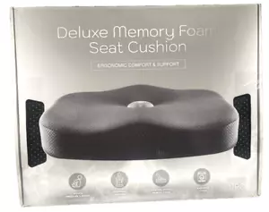 Deluxe Memory Foam Seat Cushion - NEW OEM - Picture 1 of 9