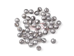 100 STCK. Runde Angeln Gewicht Split Shot 1g-2g Ei Blei Sinker Crappie Bass Forelle - Bild 1 von 27