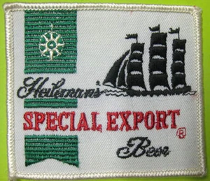 HEILEMAN'S SPECIAL EXPORT BEER small PATCH w/ SHIP Heileman La Crosse, Wisconsin - Picture 1 of 1