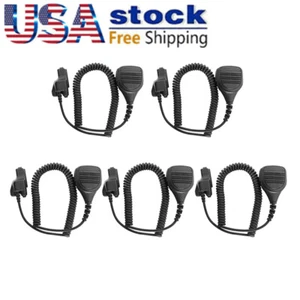 5×Heavy Speaker Mic For Radio XTS5000 XTS1500 XTS2250 XTS2500 XTS3000 HT1000 - Zdjęcie 1 z 7