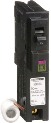 10PCS SQUARE D HOMELINE HOM120DF HOM120DFC 20A AFCI/GFCI (with pigtail wire) NEW