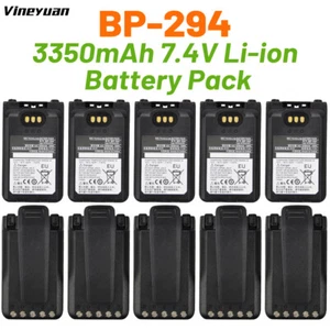 5 Stück 7,2V 3350mAh BP-294 Li-Ion Akku für Icom IC-F52D IC-F62D IC-M85 - Bild 1 von 12