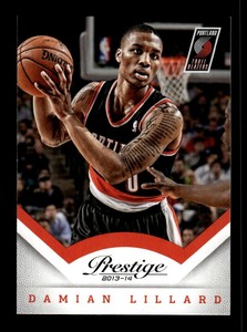 2013-14 Panini Prestige #131 Damian Lillard