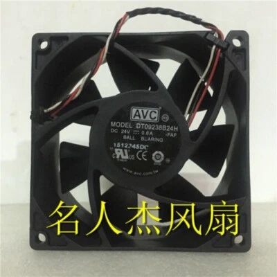 AVC DT09238B24H 24V 0.6A 9038 90mm 9CM inverter fan Chassis cooling fan - Image 1 of 3